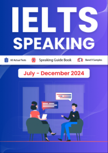 کتاب انگلیسی آزمون آیلتس اکچوال تست IELTS Speaking July December 2024 IELTS Actual Tests