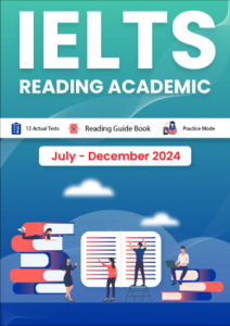 کتاب انگلیسی آزمون آیلتس اکچوال تست IELTS Reading Academic July December 2024 IELTS Actual Tests