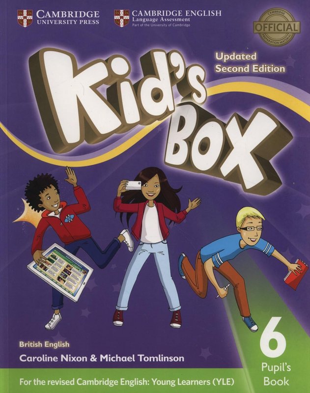 کتاب کیدز باکس Kid’s Box 6 (ویرایش دوم) (کتاب اصلی به همراه کتاب کار و سی دی)