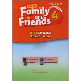 خرید فلش کارت فمیلی اند فرندز چهار Family and Friends 4 (2nd)Flashcards