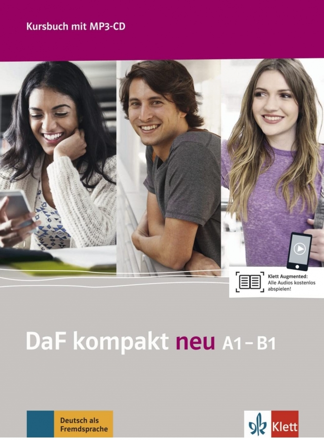  کتاب زبان آلمانی داف کامپکت جدید DaF kompakt neu a1-b1