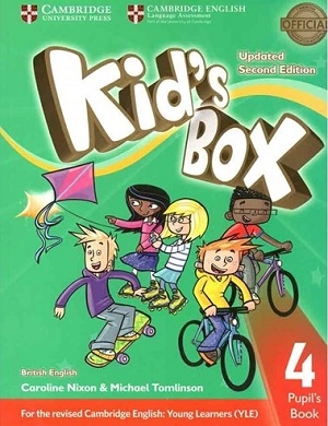 کتاب کیدز باکس Kid’s Box 4 (ویرایش دوم) (کتاب اصلی به همراه کتاب کار و سی دی)