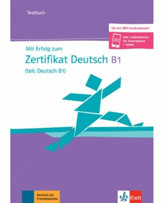 کتاب آزمون آلمانی تلک Mit Erfolg zum Zertifikat Deutsch B1 telc Deutsch B1 Testbuch