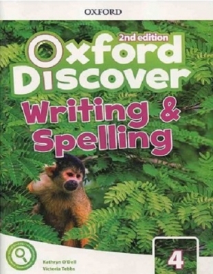 کتاب زبان آکسفورد دیسکاور 4 ویرایش دوم رایتینگ اند اسپلینگ Oxford Discover 4 2nd - Writing and Spelling