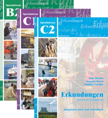 پک 3 جلد کتاب آلمانی ارکاندونگن Erkundungen با تخفیف 50 درصد